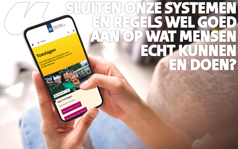 Beeld van de app Toeslagen