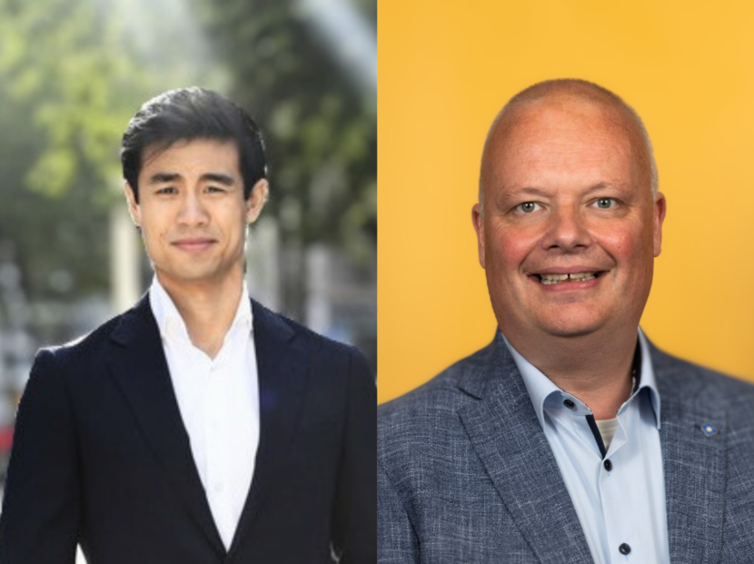 Melvin Fung en Tjeert Poelman van de Aanpak Geldzorgen 2025 - 2027